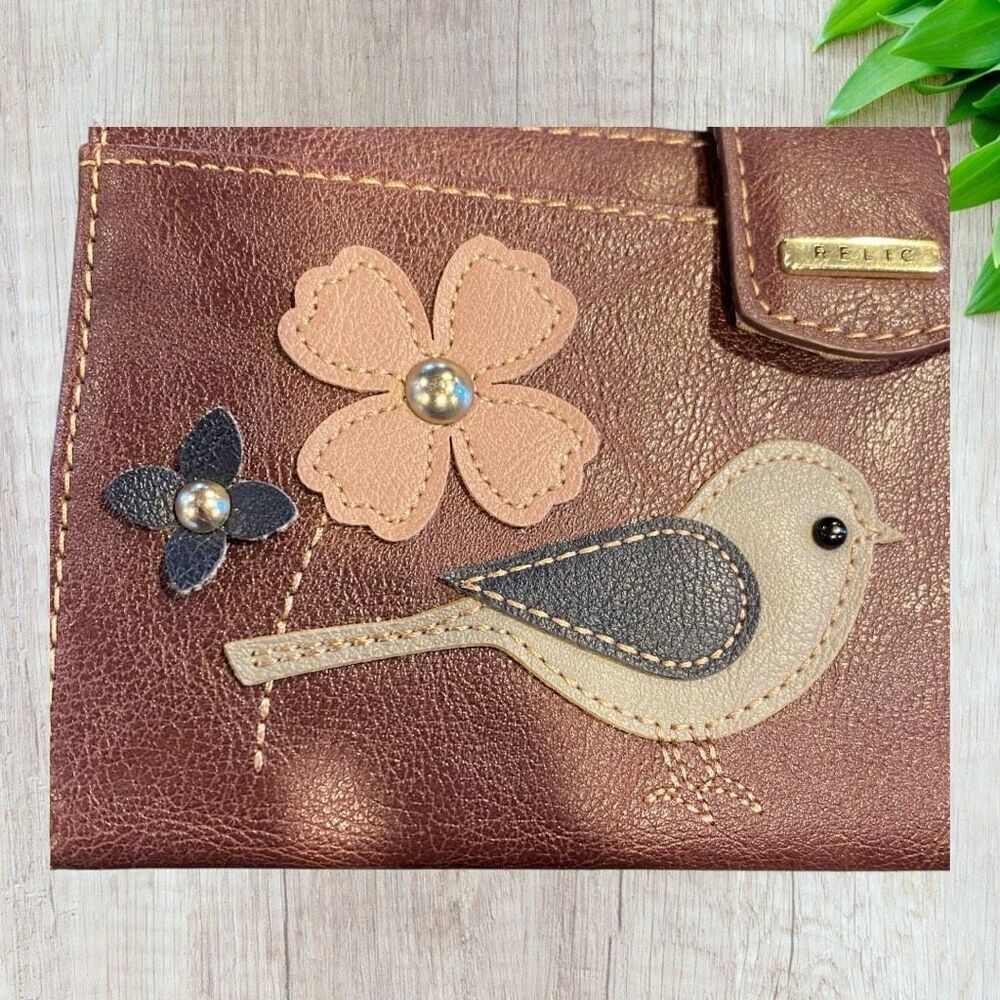 Relic Little Bird Boho Checkbook Wallet - Picture 4 of 8